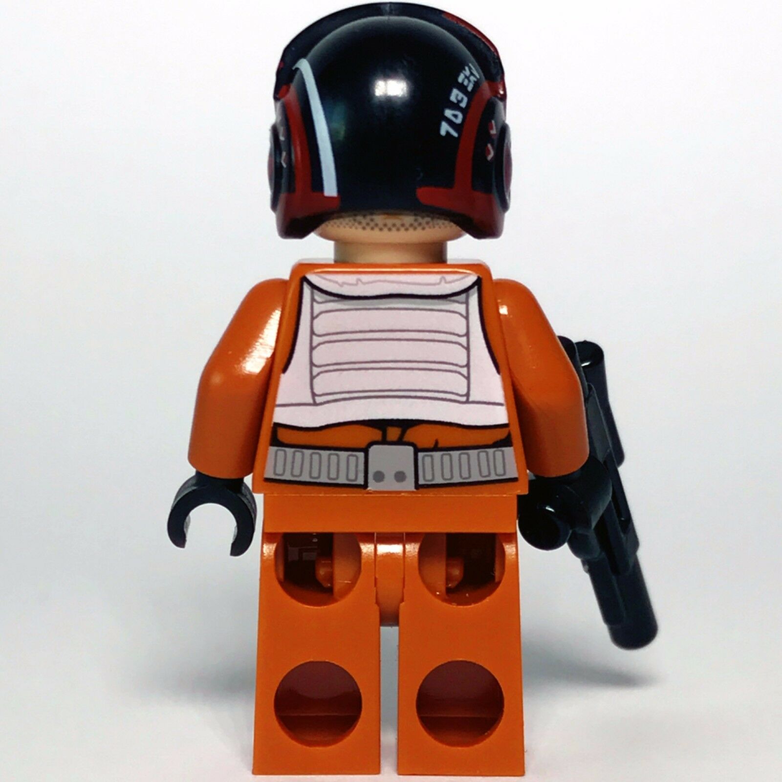 New Star Wars LEGO Poe Dameron Resistance Fighter Pilot Minifigure 75102 - Bricks & Figures