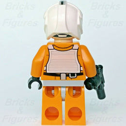 New Star Wars LEGO Theron Nett Rebel X-Wing Pilot Minifigure 75032 sw0544 - Bricks & Figures