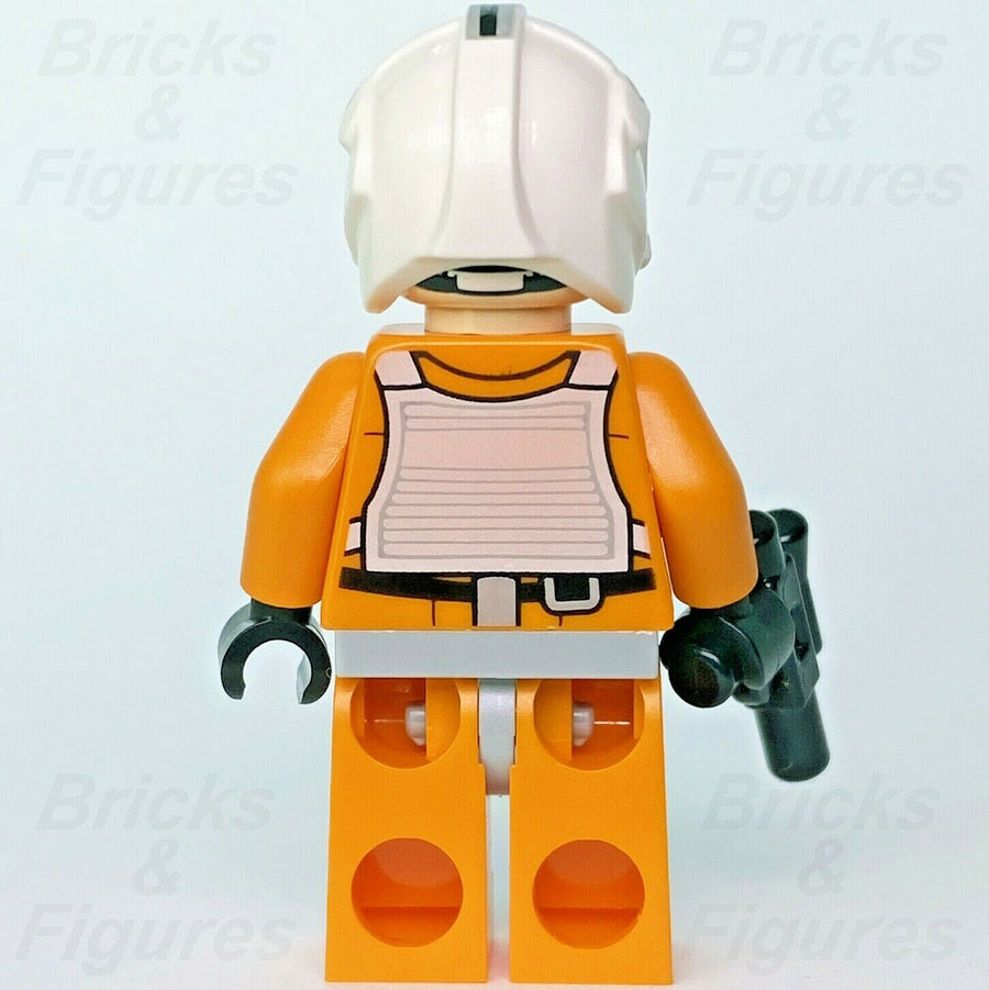 New Star Wars LEGO Theron Nett Rebel X-Wing Pilot Minifigure 75032 sw0544 - Bricks & Figures