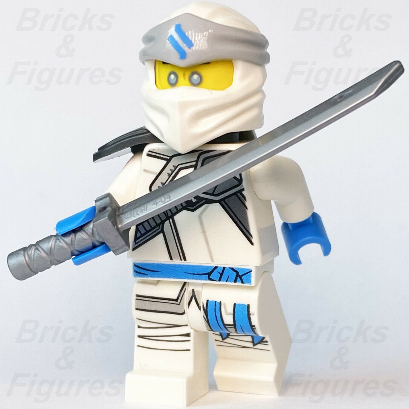 Ninjago LEGO Zane Ice Ninja Secrets of the Forbidden Spinjitsu Book Minifigure - Bricks & Figures