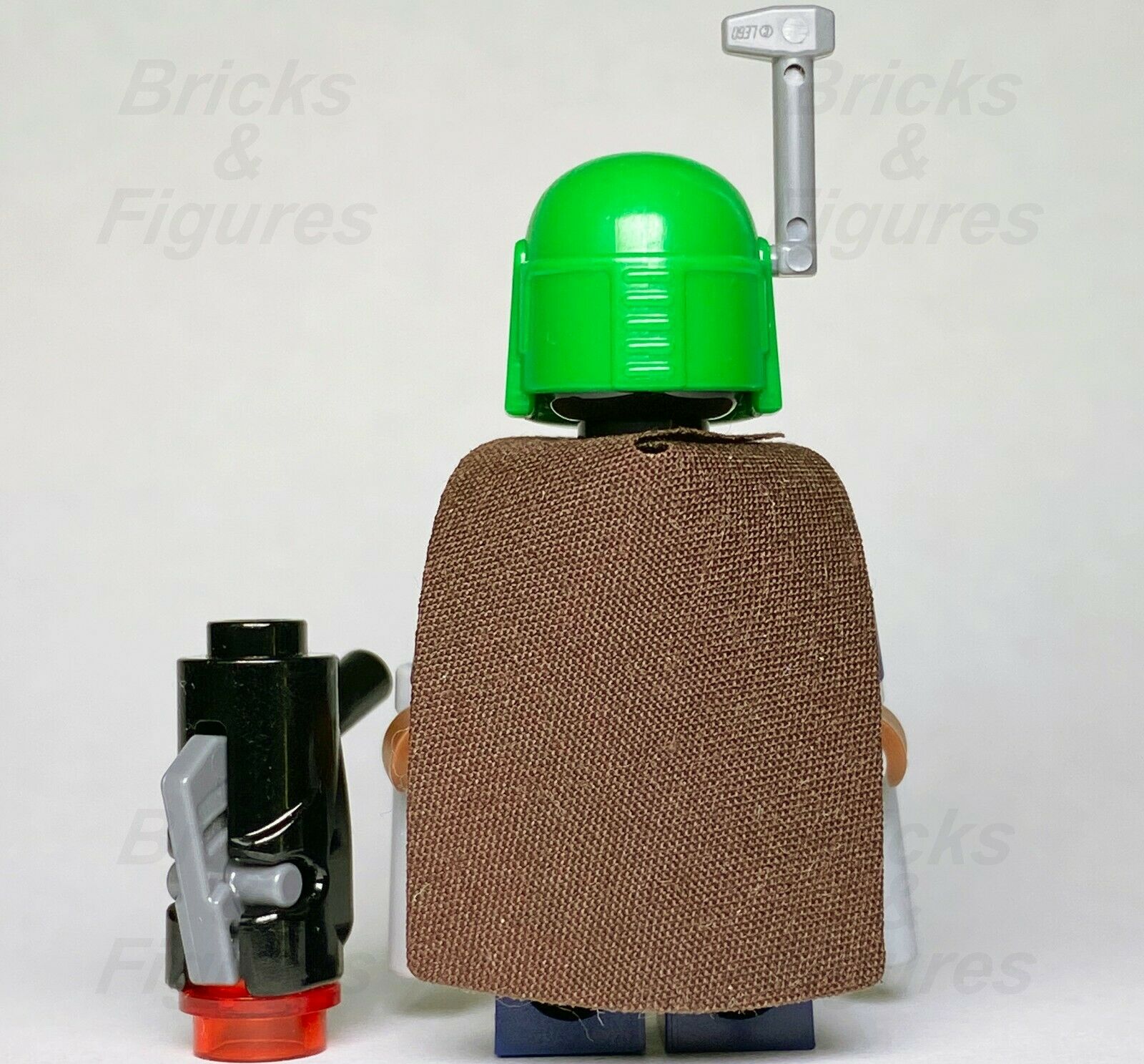 Star Wars LEGO Mandalorian Female Tribe Warrior Green Minifigure 75267 Genuine - Bricks & Figures