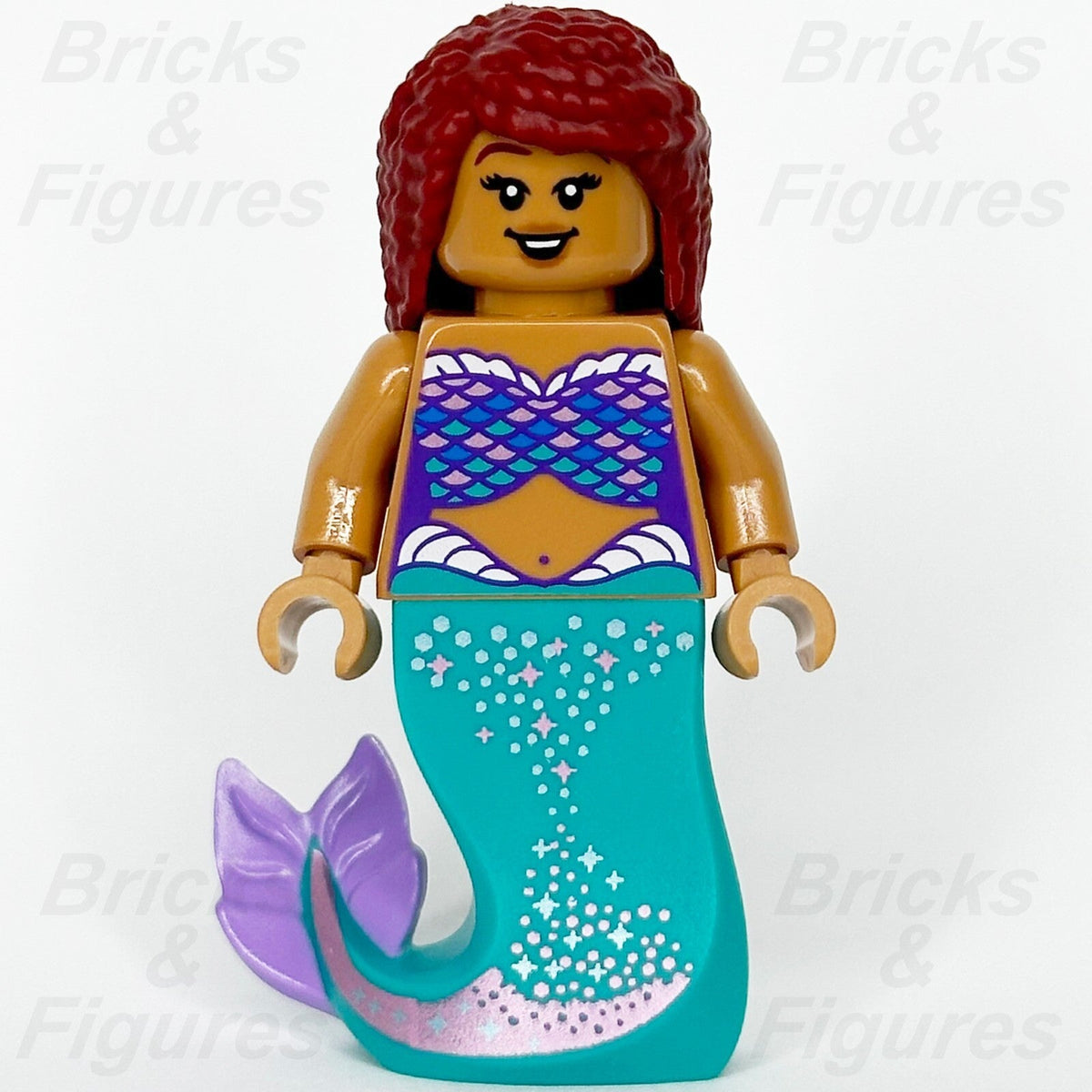 LEGO Disney 43225 Minifigures – The Little Mermaid Royal Clamshell