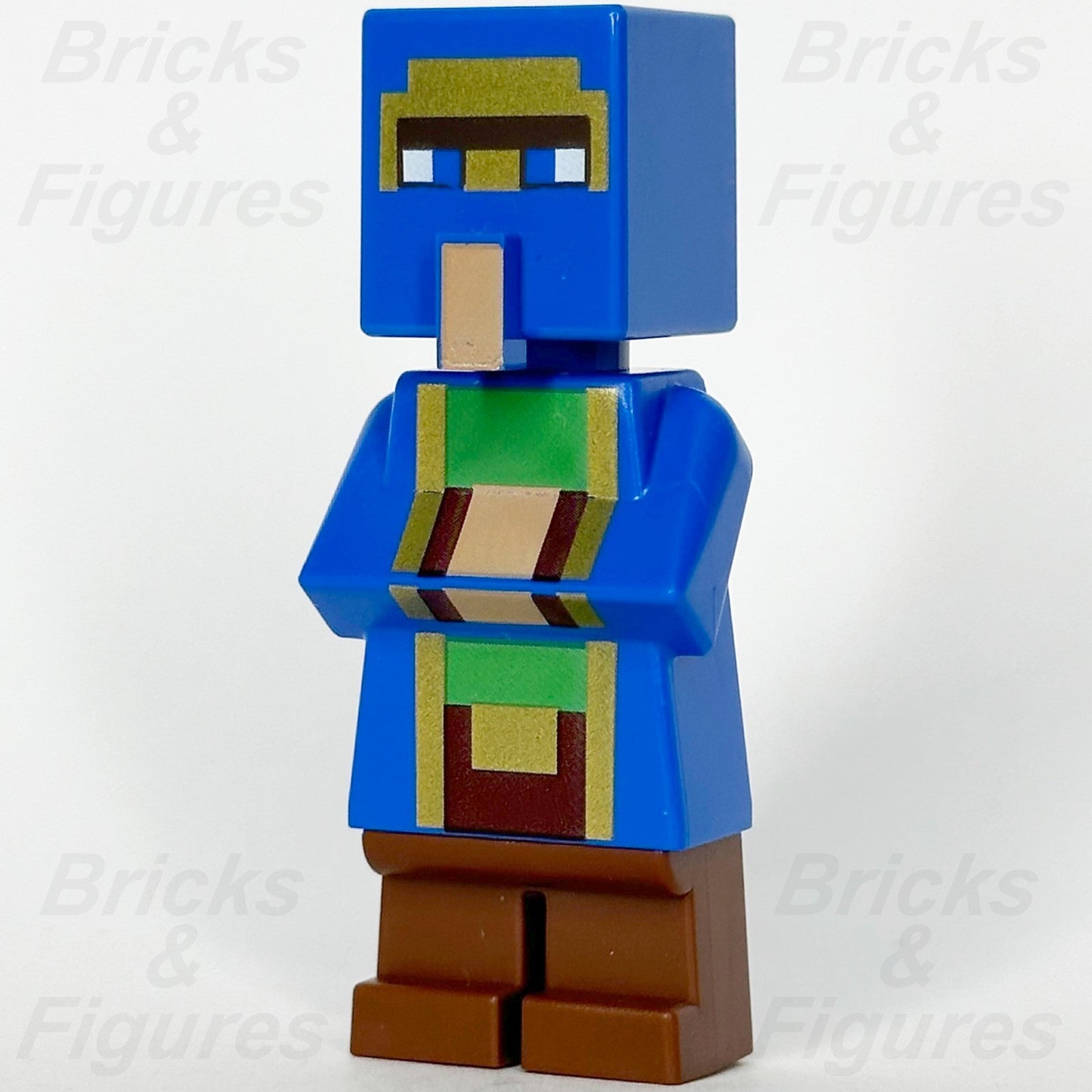 LEGO Minecraft Wandering Trader Minifigure Folded Arms Mob Minifig 21167 min0870