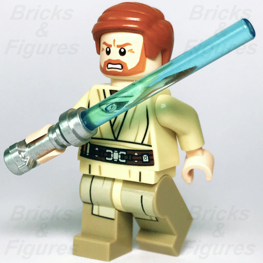 LEGO Star Wars ObiWan Kenobi Minifigure Jedi Master 75040 sw0535 Episode 3 ROTS0