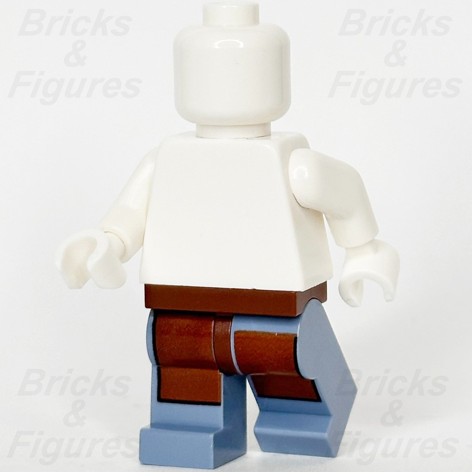 LEGO Minifigure Sand Blue Reddish Brown Legs Part Plain Hips 6120224 219022