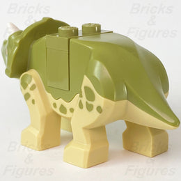 LEGO Jurassic World Triceratops Baby Dinosaur Minifigure Part 75939 Olive Green2