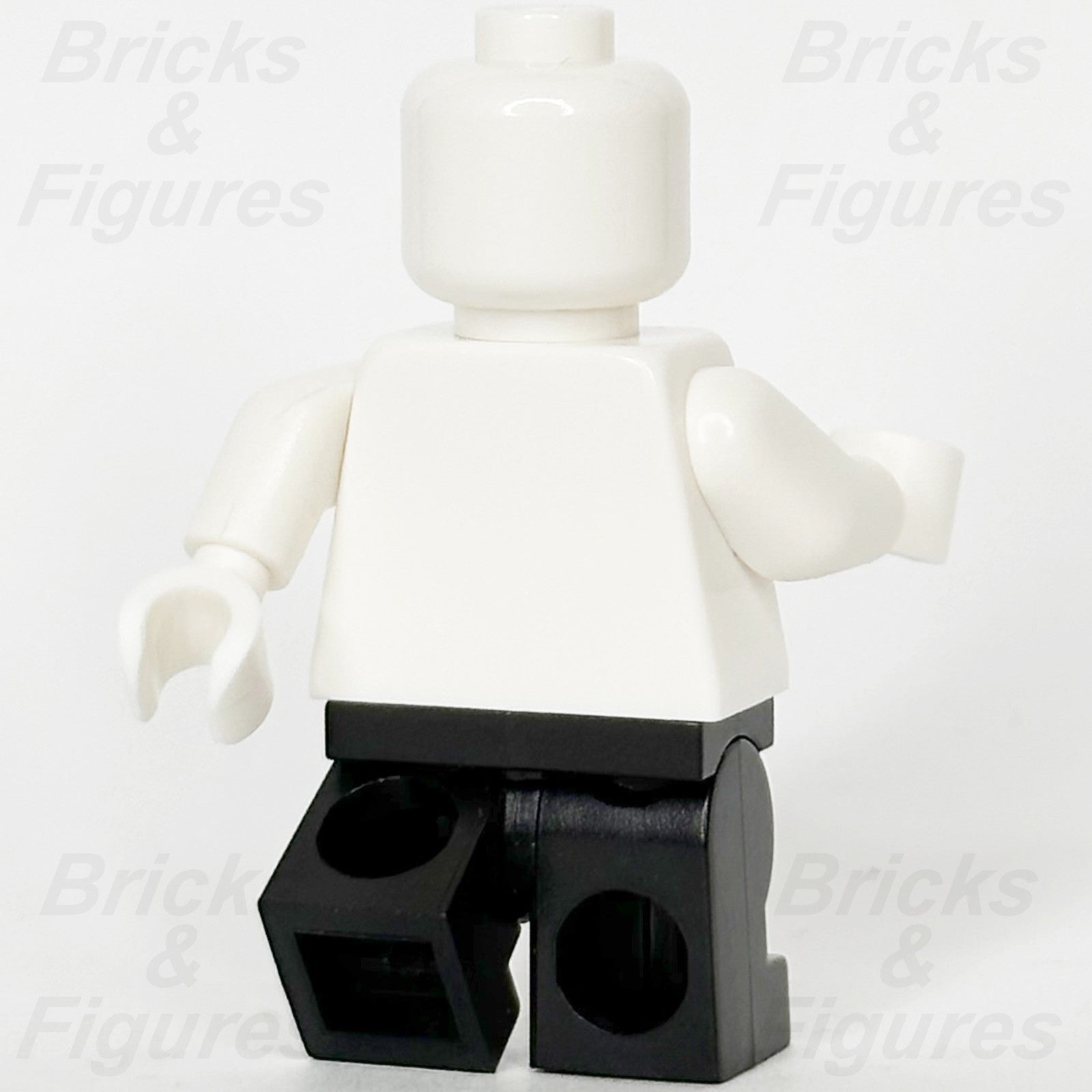 LEGO Minifigure Black Medium Legs Part Plain Hips Short 6509080 107007 970cm003