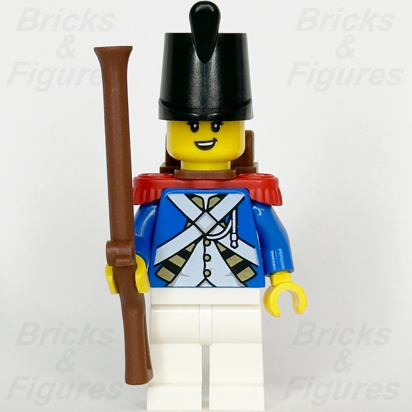 LEGO Pirates Imperial Soldier IV Minifigure Soldiers Female Musket 10320 pi192 - Bricks & Figures