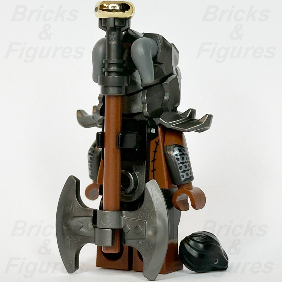 LEGO Castle Wolfpack King Minifigure Leader Battle Axe Outlaw Genuine LEGO Crook5