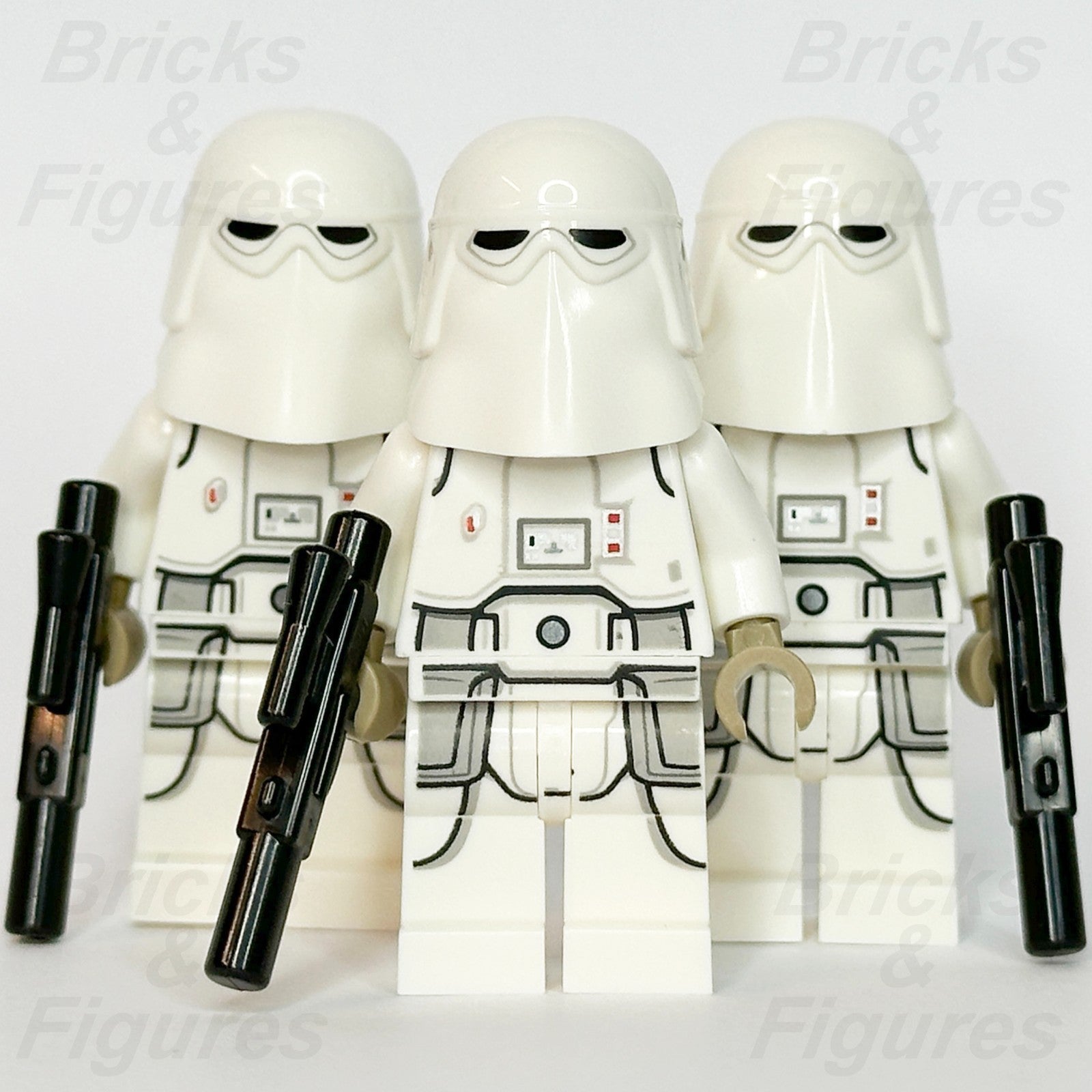 LEGO Star Wars Snowtrooper Minifigure Reddish Brown Head Imperial 75313 x 31