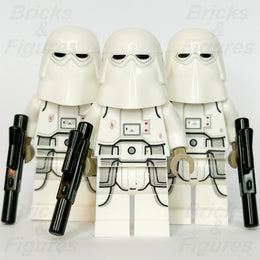 LEGO Star Wars Snowtrooper Minifigure Reddish Brown Head Imperial 75313 x 31