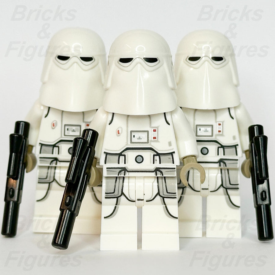 LEGO Star Wars Snowtrooper Minifigure Reddish Brown Head Imperial 75313 x 31