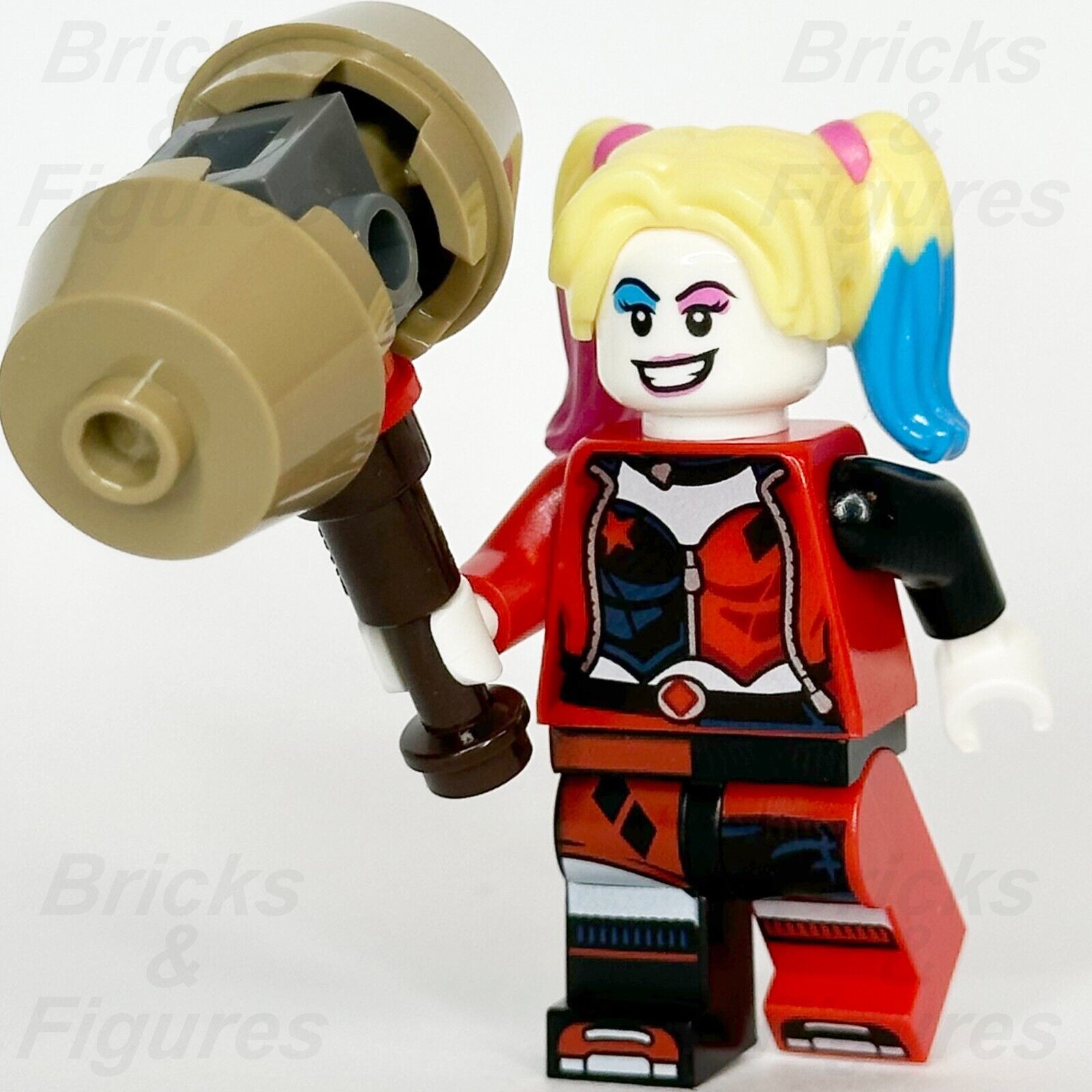 LEGO Super Heroes Harley Quinn Minifigure Batman 2 DC Corset 76159 40453 sh650 - Bricks & Figures