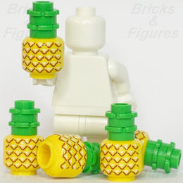 LEGO Pineapple Minifigure Head Accessory Part Food Friends 24866 3626pb1018 x 51