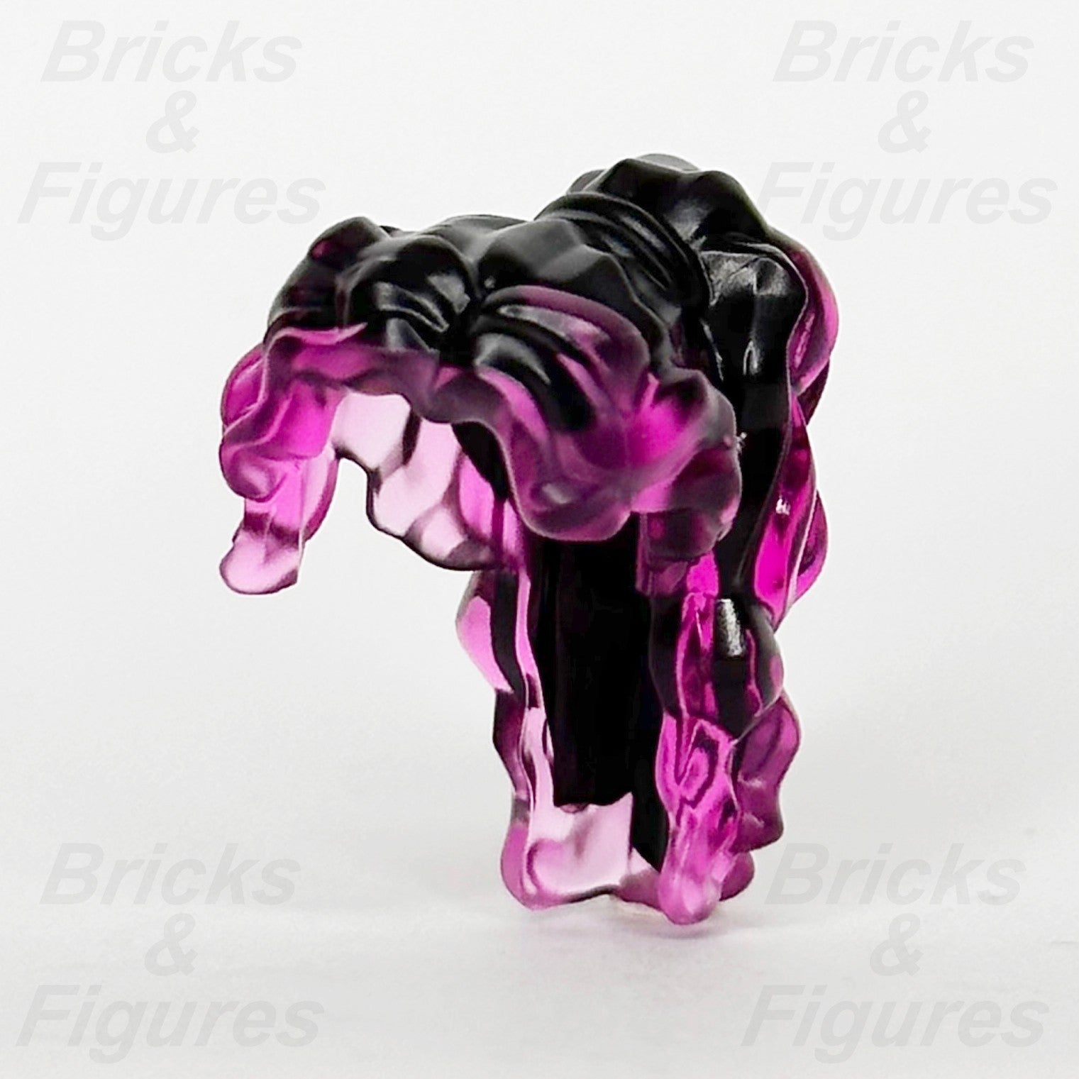 LEGO® DREAMZzz Minifigure Hair Part Female Long Wavy Black Pink Ponytail 714780