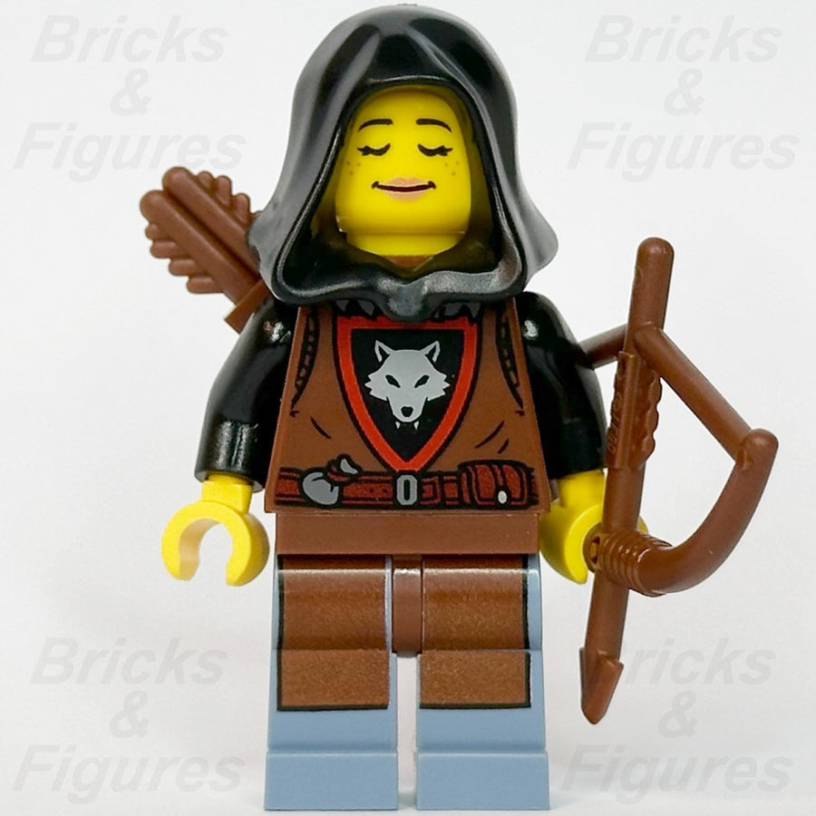 LEGO® Castle Wolfpack Minifigure Female Bow Quiver 910057 Series 6 bdp281 Hood1