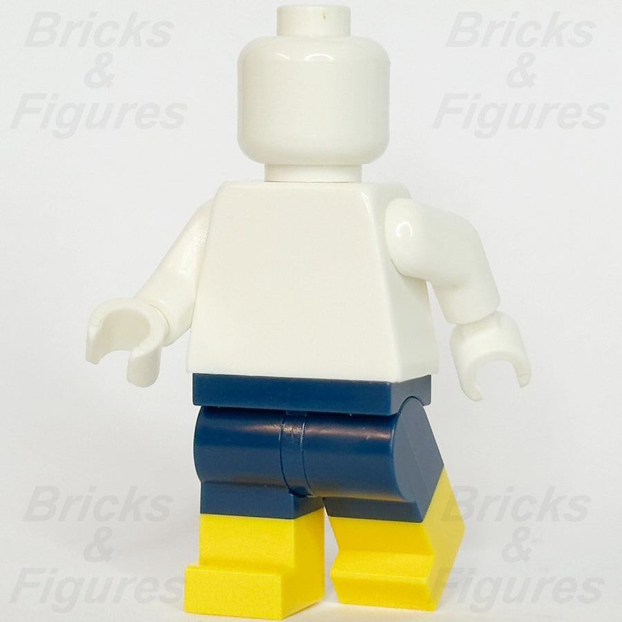 LEGO Dark Blue Minifigure Legs Part Moulded Lower Yellow Boots BAM 2025 Parts3