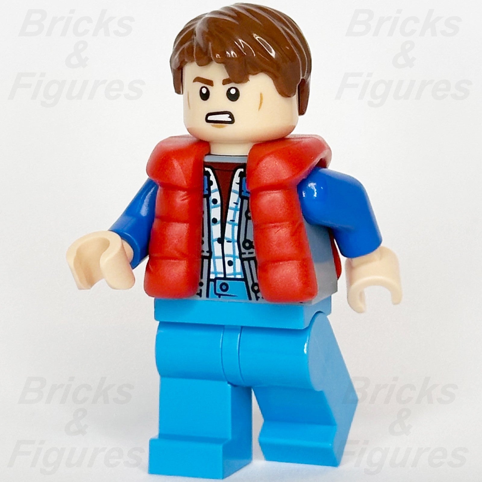 LEGO® Marty McFly Minifigure Back to the Future SPEED CHAMPIONS 77256 sc138 Vest0