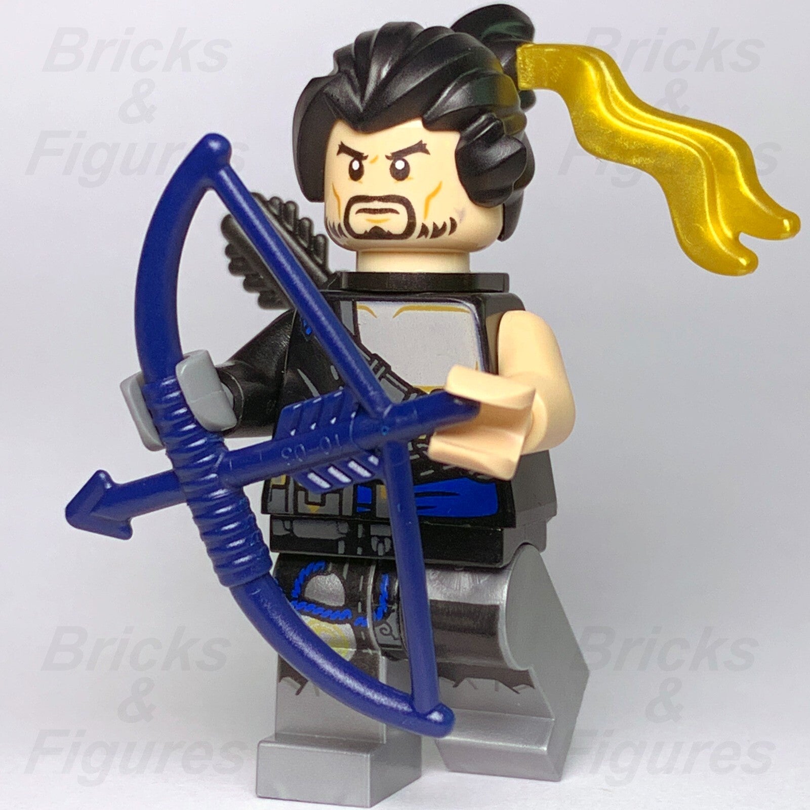LEGO Overwatch Hanzo Shimada Minifigure Assassin Minifig with Bow 75971 ow0031