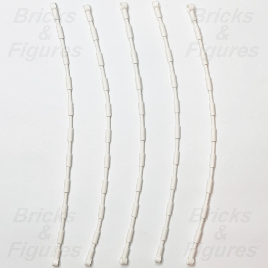 LEGO White Flexible Hose 21L Accessory Part Climbing Grips Web 2630 6409728 x 50