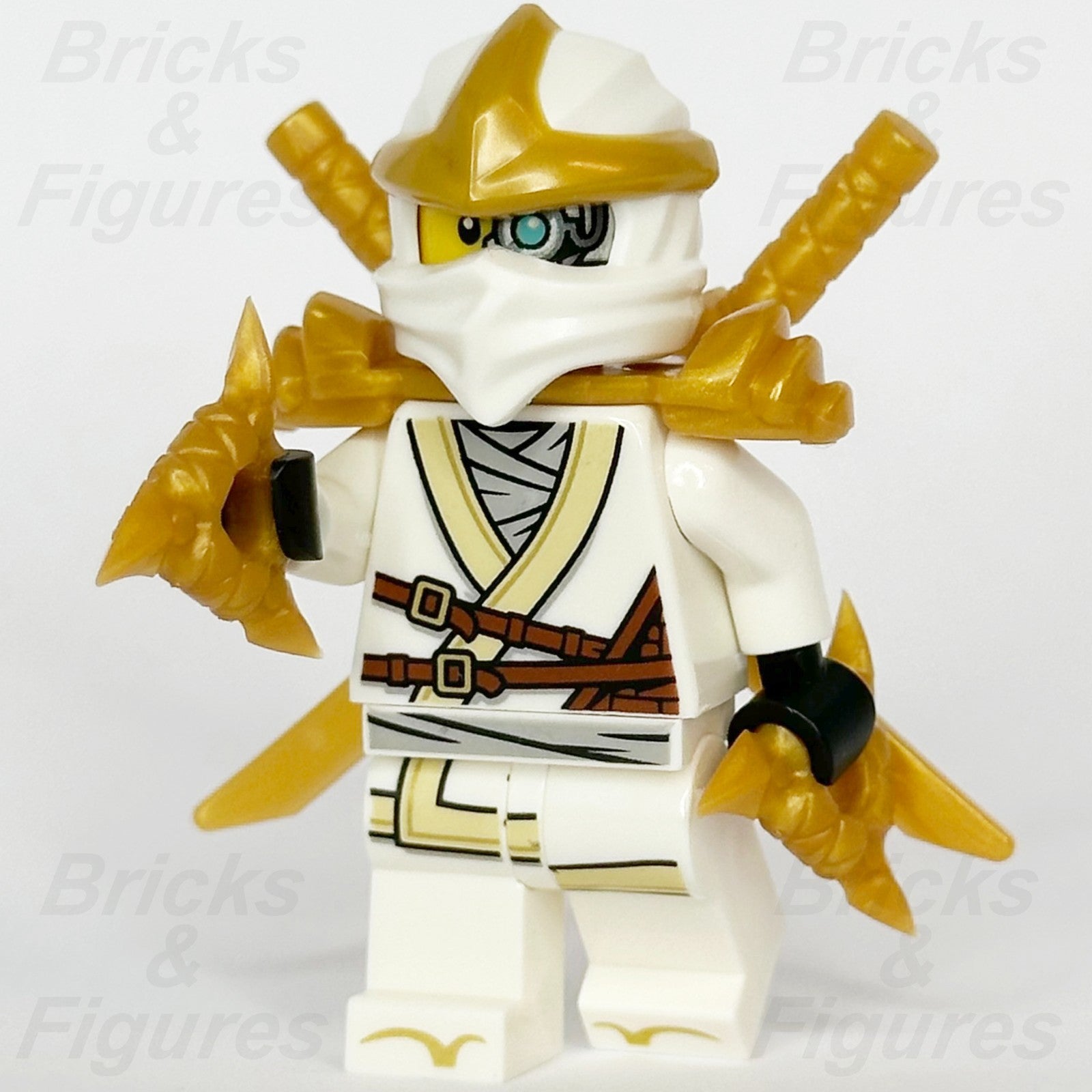LEGO Ninjago Zane ZX Minifigure Legacy Update Ice Ninja 71861 71866 njo10030