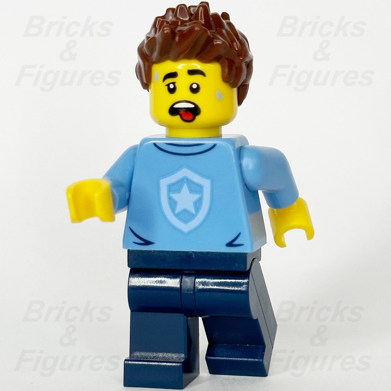 LEGO City Police Officer in Training Minifigure Reddish Brown Hair 60372 cty15610