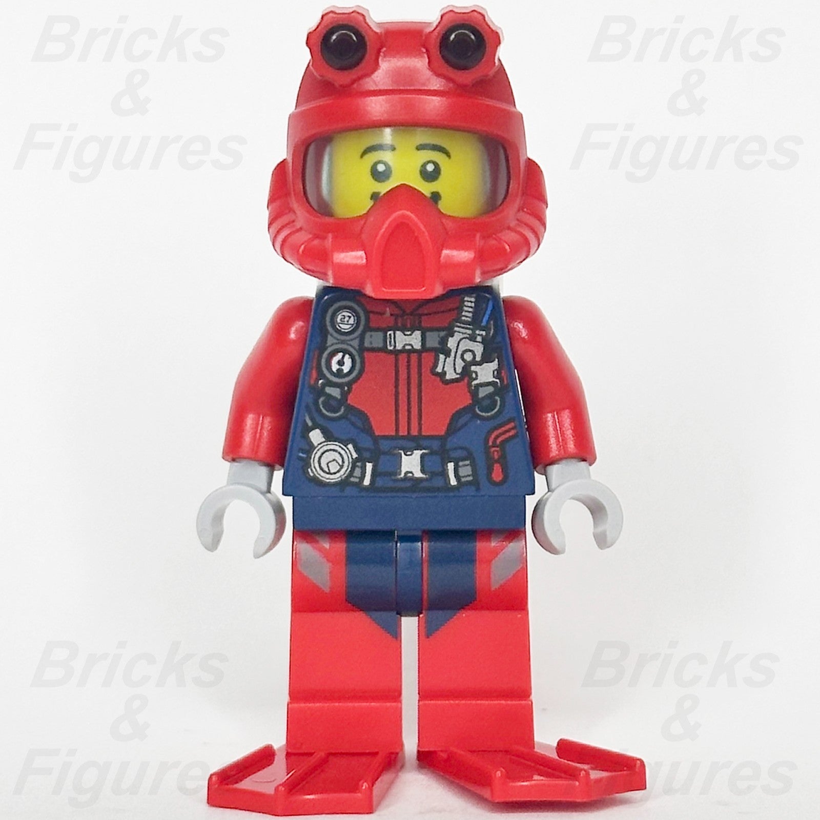 LEGO Town City Scuba Diver Male Minifigure Deep Sea Explorers 30370 cty11731