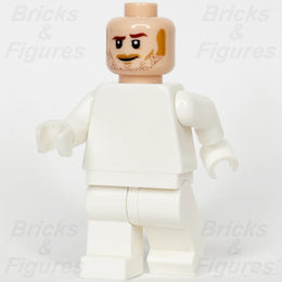 LEGO Jurassic World Owen Grady Minifigure Head Part Male Moustache 3626pb21242