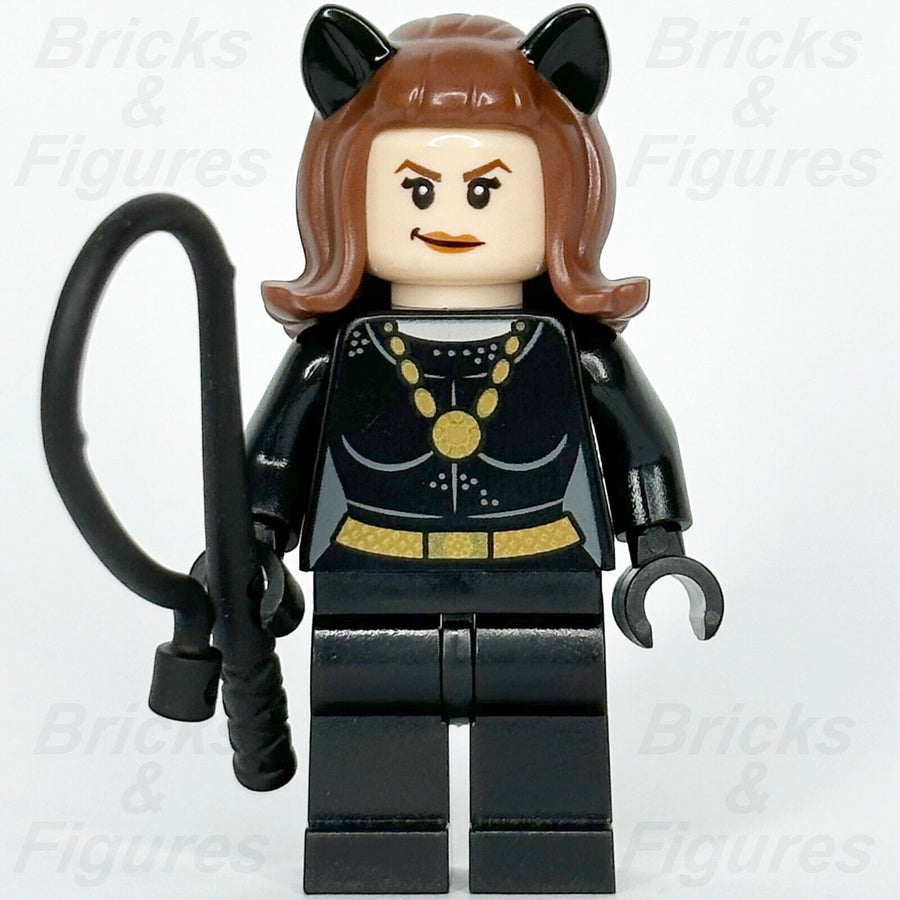 LEGO Super Heroes Catwoman Minifigure Batman Classic TV Series DC 76052 sh241 - Bricks & Figures