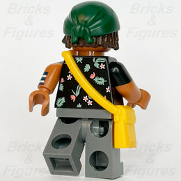 LEGO One Piece Usopp Minifigure Straw Hat Pirate Dark Green Bandana 75638 op0082