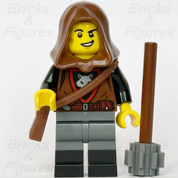 LEGO® Castle Wolfpack Minifigure Male Mace Pouch Bag 910057 Series 6 bdp277 Hood1