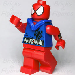 LEGO Super Heroes Scarlet Spider Minifigure SpiderMan Marvel 76057 sh0274 Used1