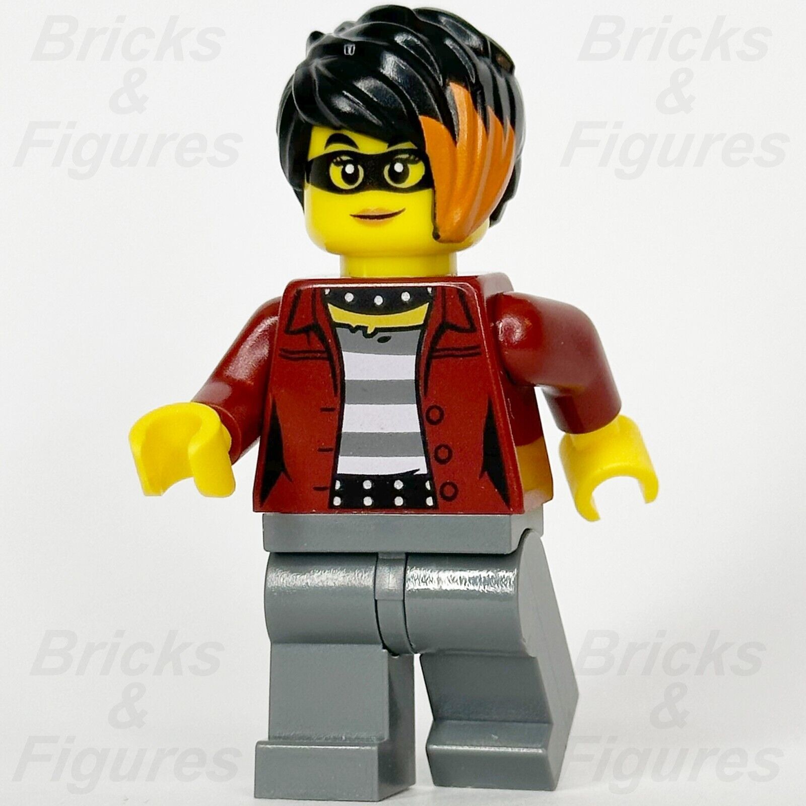 LEGO City Daisy Kaboom Minifigure Police Crook Town 60268 60246 cty1123 Minifig - Bricks & Figures