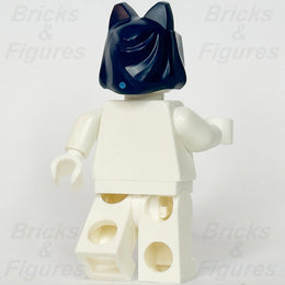 LEGO Ninjago Sora Minifigure Hood Part Coral Hair Combo Headgear Dark Blue Ears3