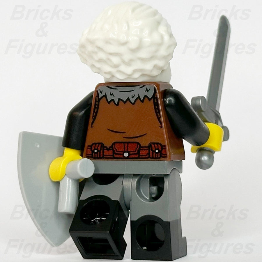 LEGO® Castle Wolfpack Minifigure Male Sword Shield 910057 Series 6 bdp276 Beard2