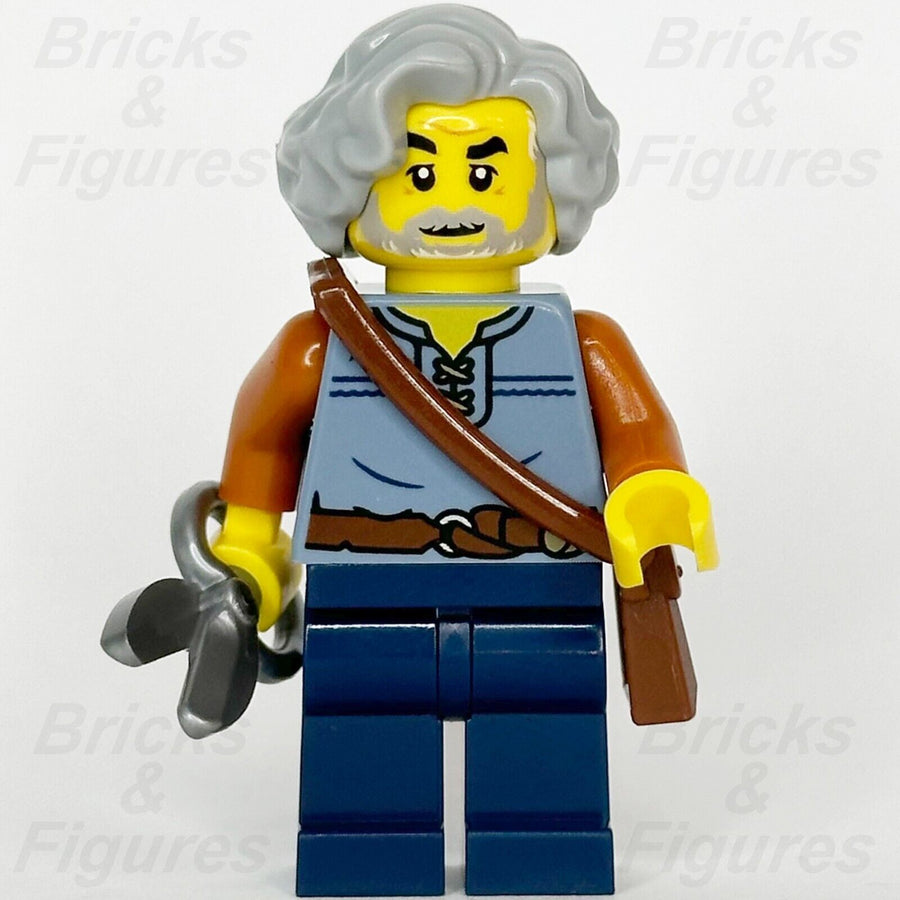 LEGO Castle Tapestry Weaver Minifigure Scissors Sling Bag Pouch 10332 cas583 - Bricks & Figures