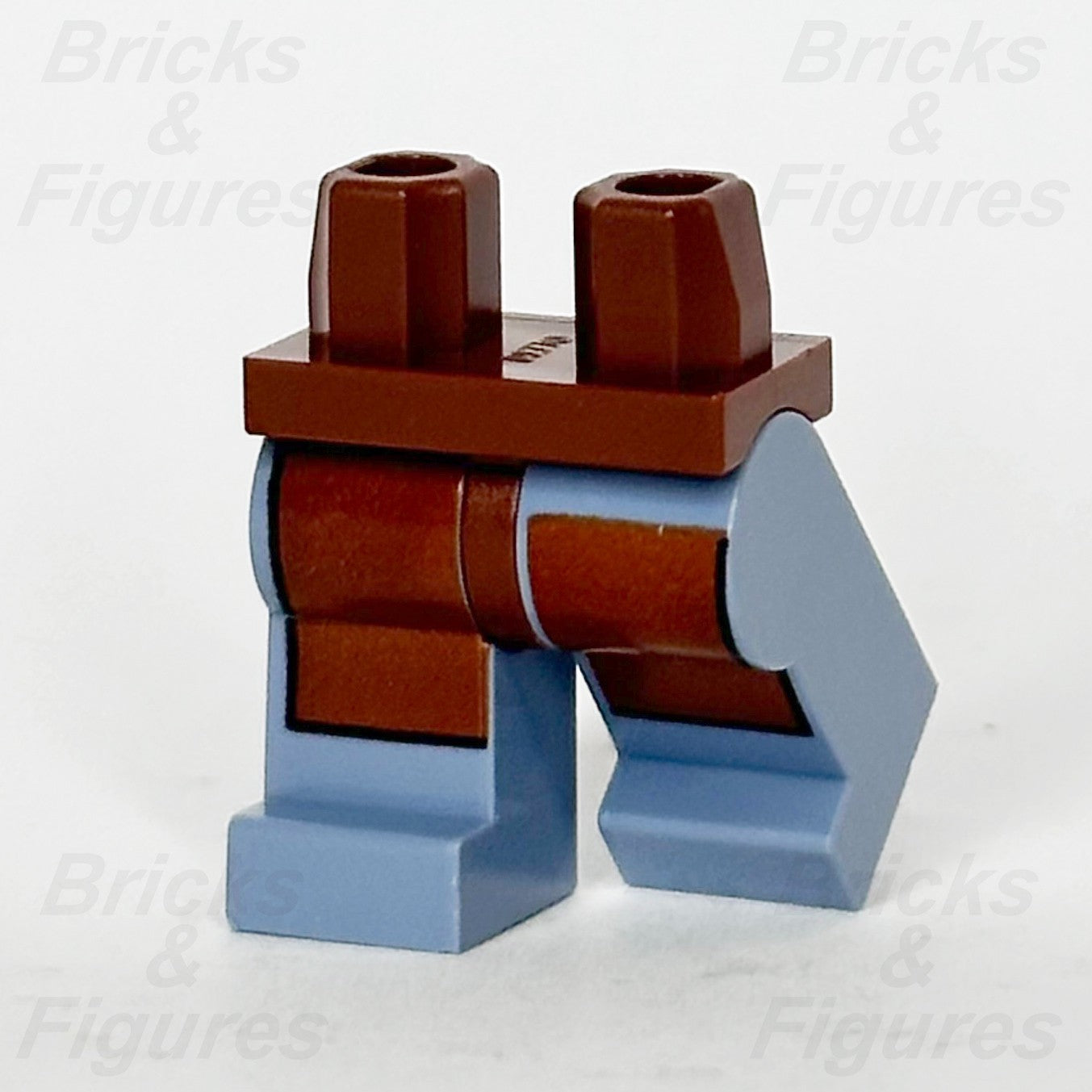 LEGO Minifigure Sand Blue Reddish Brown Legs Part Plain Hips 6120224 219020
