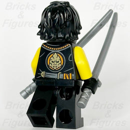 LEGO Ninjago Cole Minifigure Legacy Rebooted Black Ninja 'MASTER' 71736 njo575a - Bricks & Figures