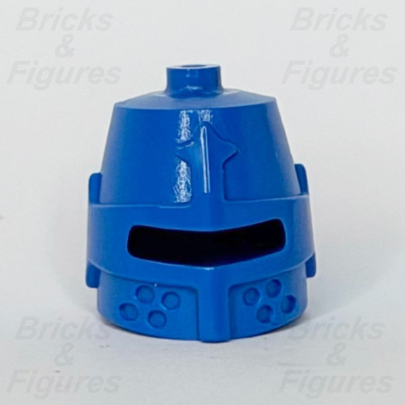 LEGO Castle Knight Closed Helmet Minifigure Part Blue NEXO KNIGHTS 895200