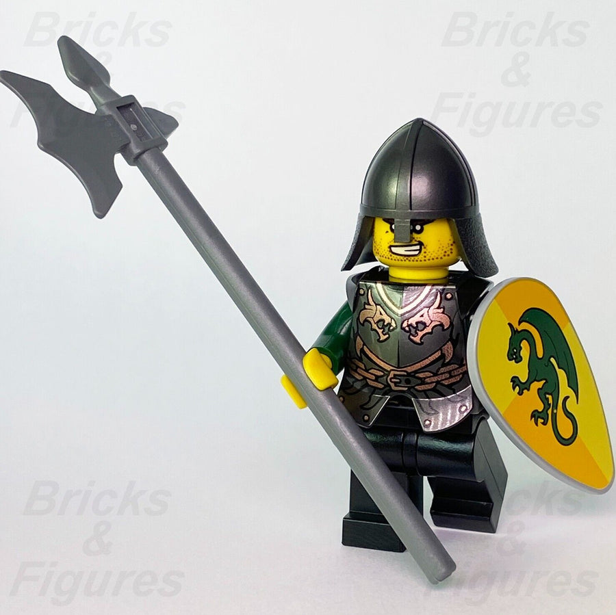 LEGO Castle Dragon Knight Minifigure Kingdoms Chess Bishop Armour 853373 cas507 - Bricks & Figures