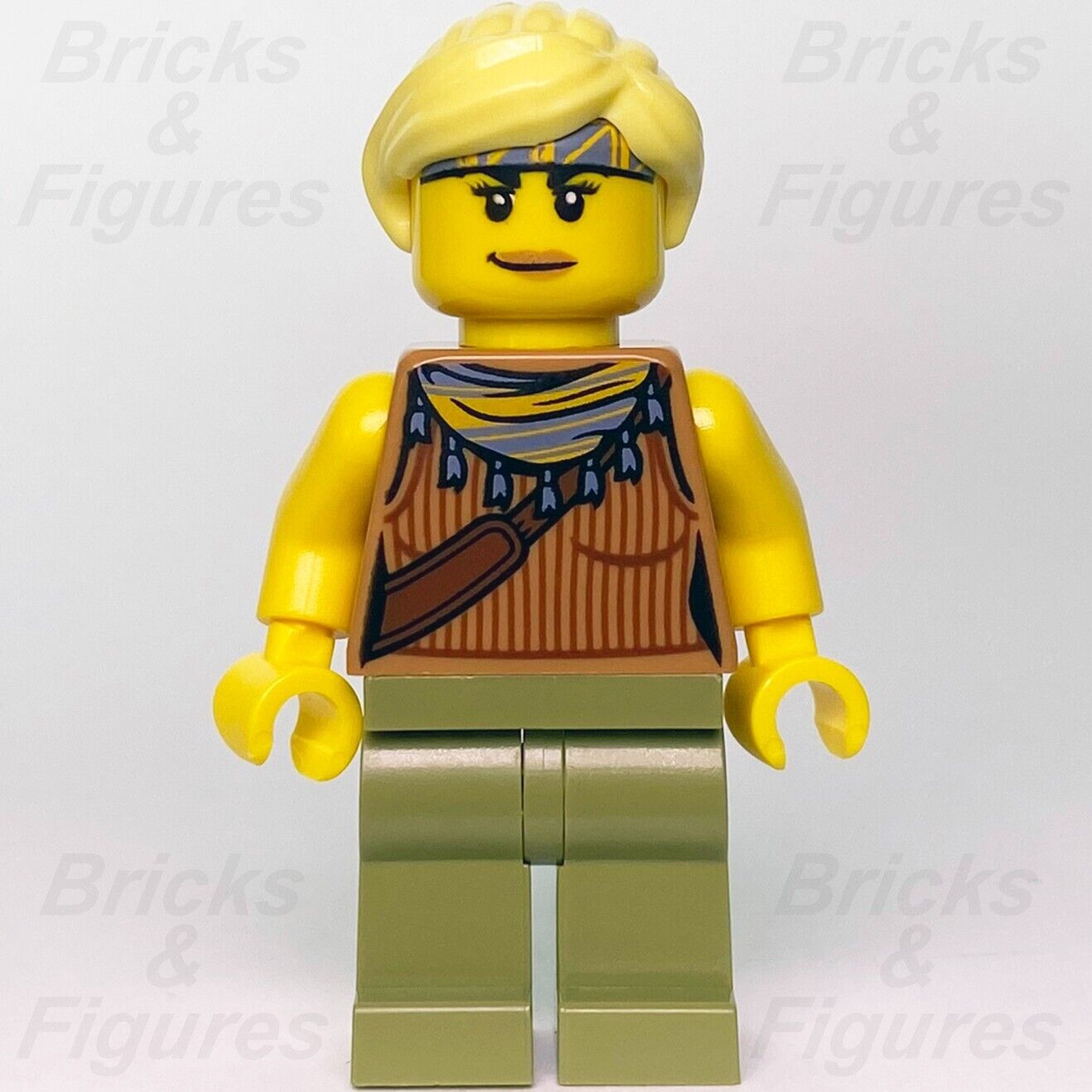LEGO Town City Jessica Sharpe Minifigure Wildlife Rescue 60264 cty1302 Minifig - Bricks & Figures
