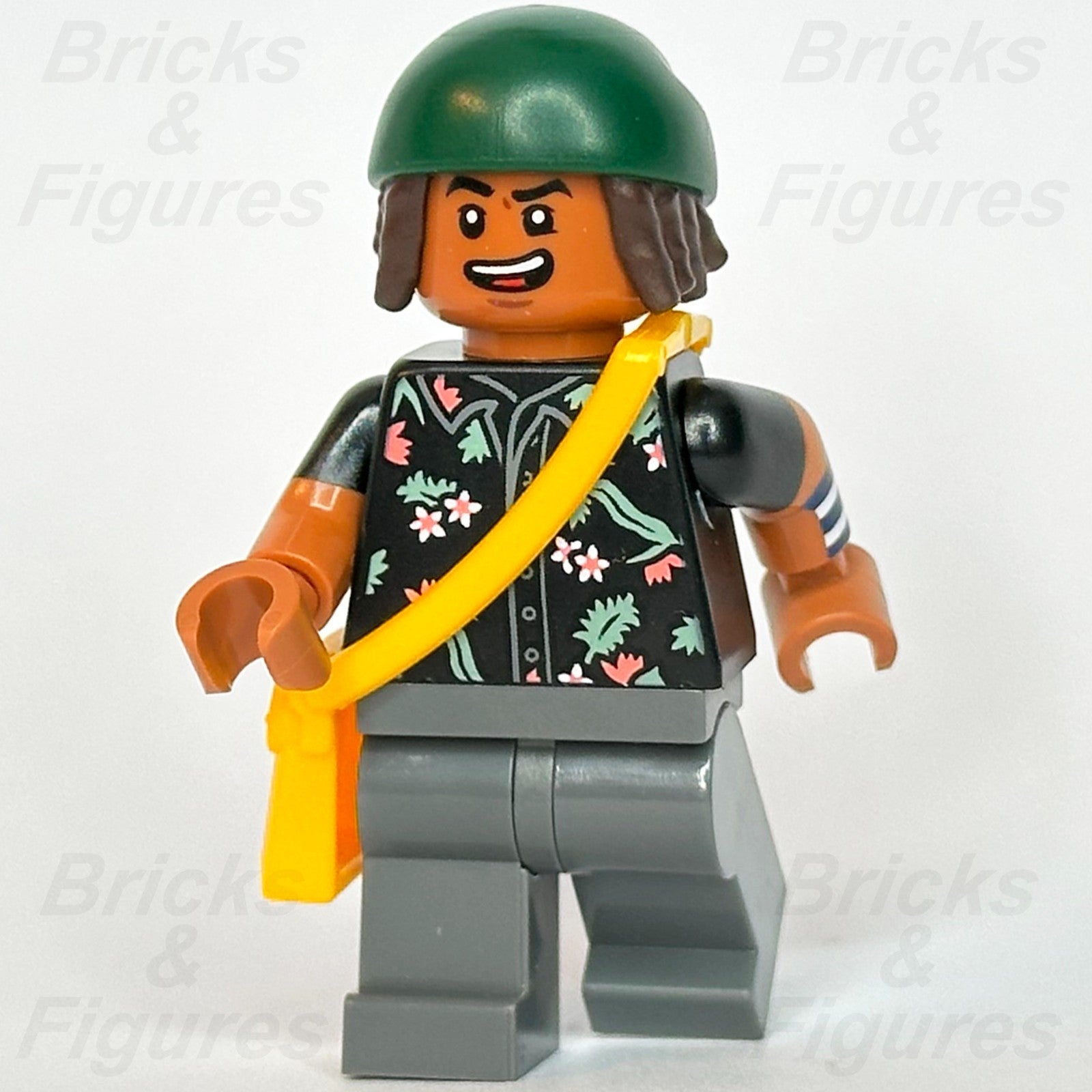 LEGO One Piece Usopp Minifigure Straw Hat Pirate Dark Green Bandana 75638 op0080