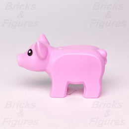 LEGO® City Bright Pink Baby Piglet Animal Minifigure Part Pig Farm 63197511