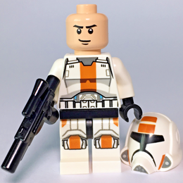LEGO Star Wars Republic Trooper Minifigure The Old Republic Smirk 75001 sw04400