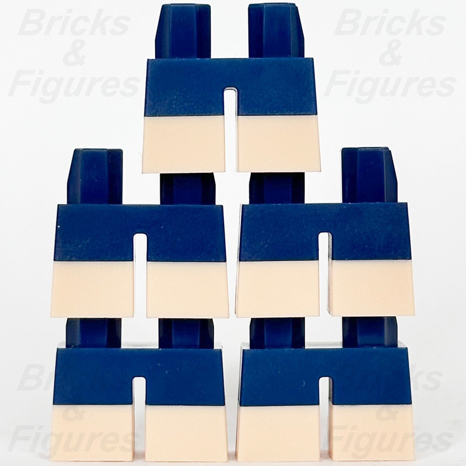 LEGO® Dark Blue Short Legs Light Nougat Boots Minifigure Part Hips Hobbit x 51