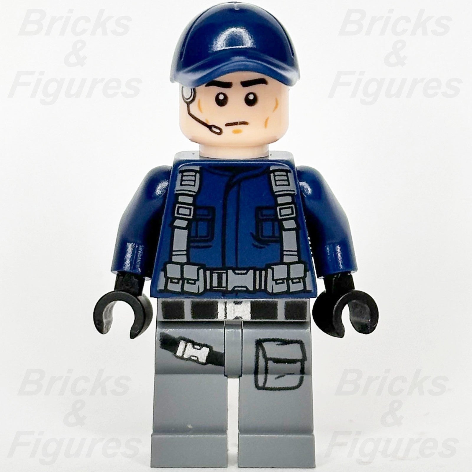 LEGO® Jurassic World ACU Guard Minifigure Trooper Soldier 76942 75940 jw067 Hat1