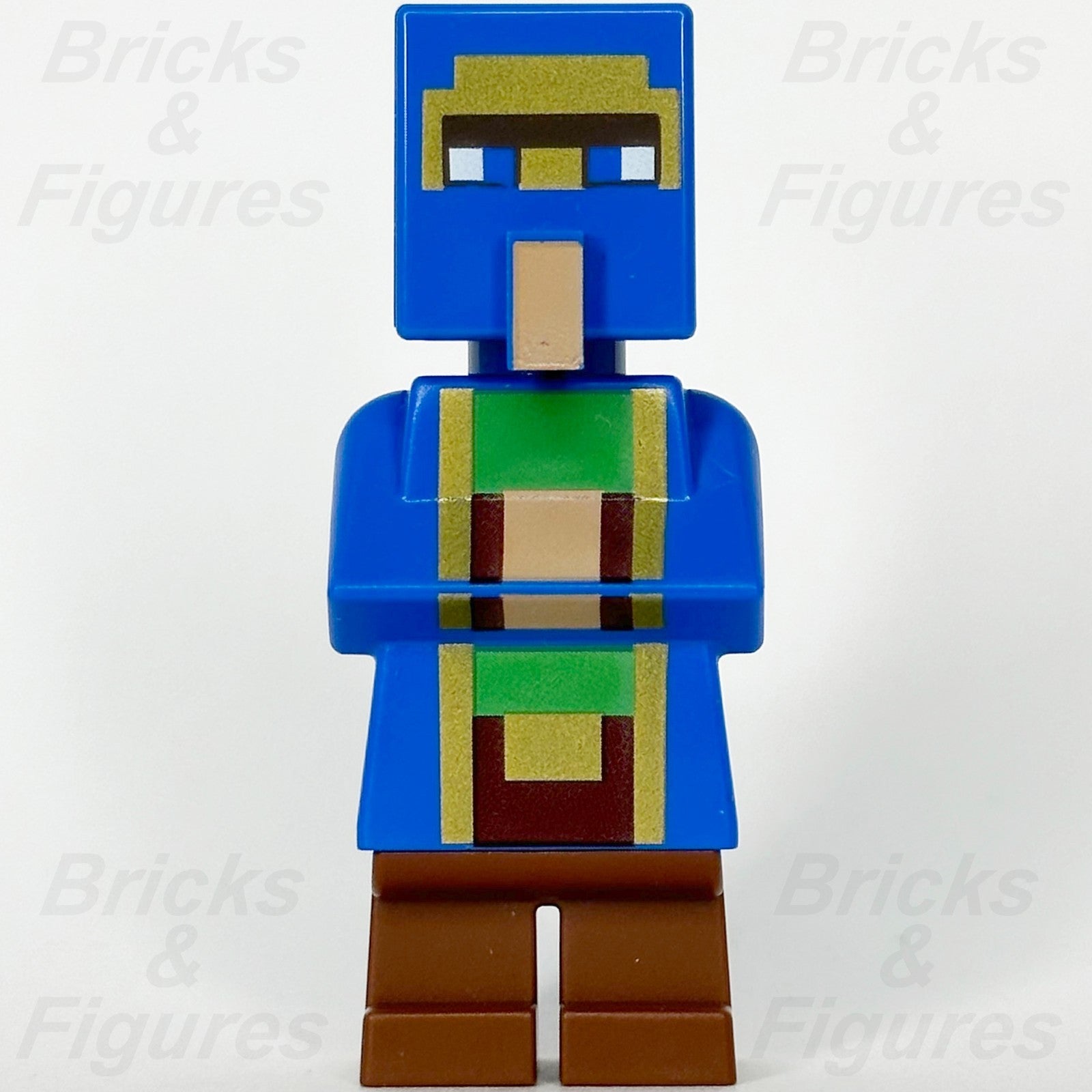 LEGO Minecraft Wandering Trader Minifigure Folded Arms Mob Minifig 21167 min0871