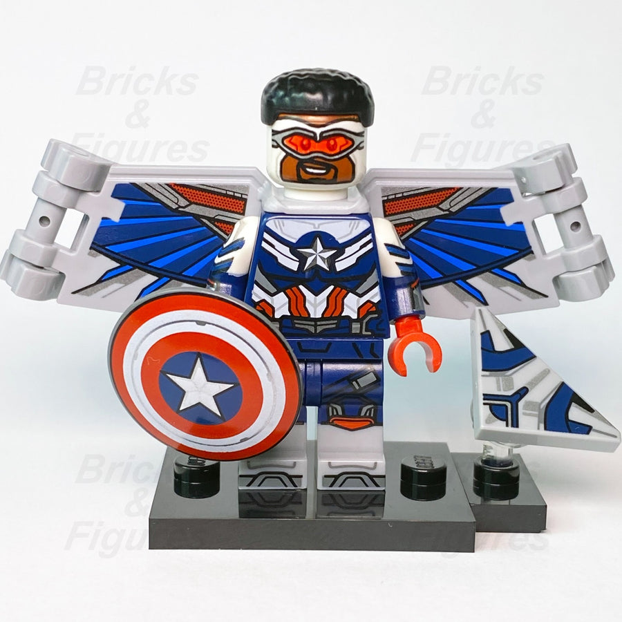 LEGO Super Heroes Captain America Minifigure Marvel Series 1 Sam Wilson 710311