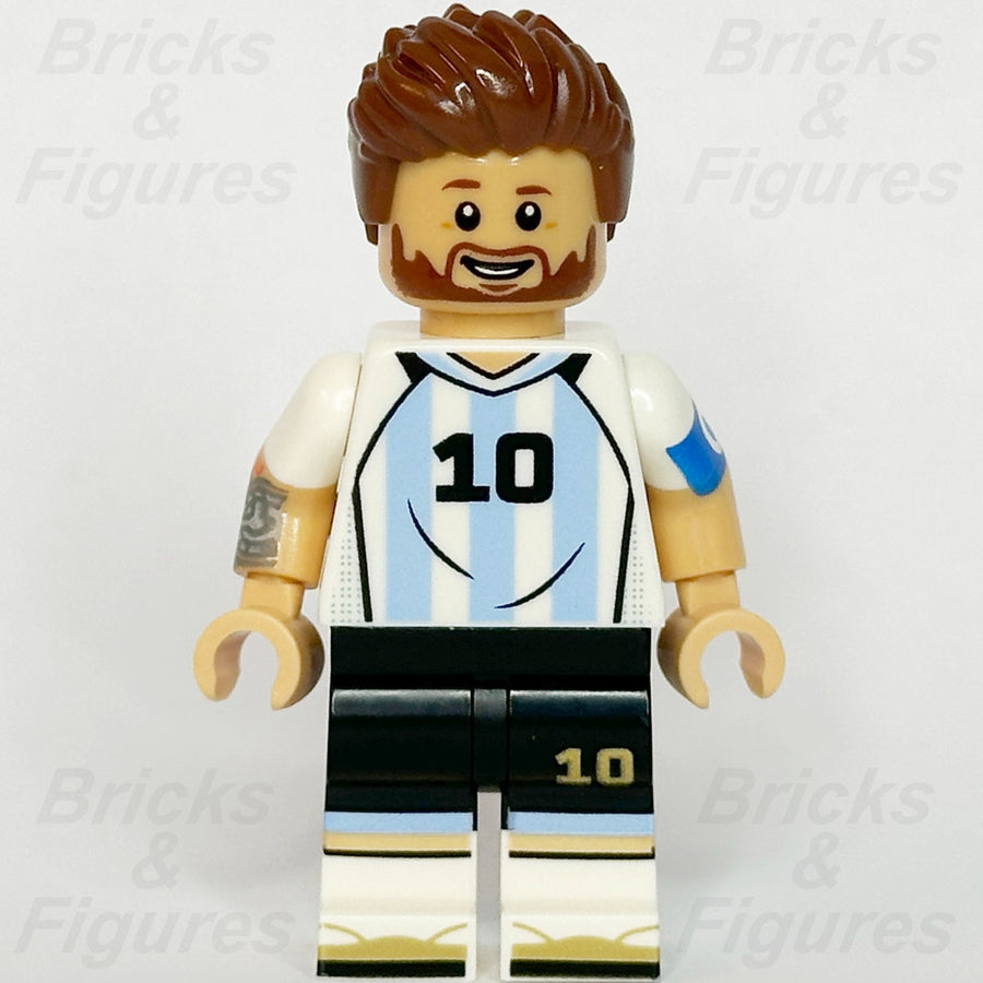 LEGO Editions Lionel Messi Minifigure Argentina Football Soccer 43011 Sport Pro1