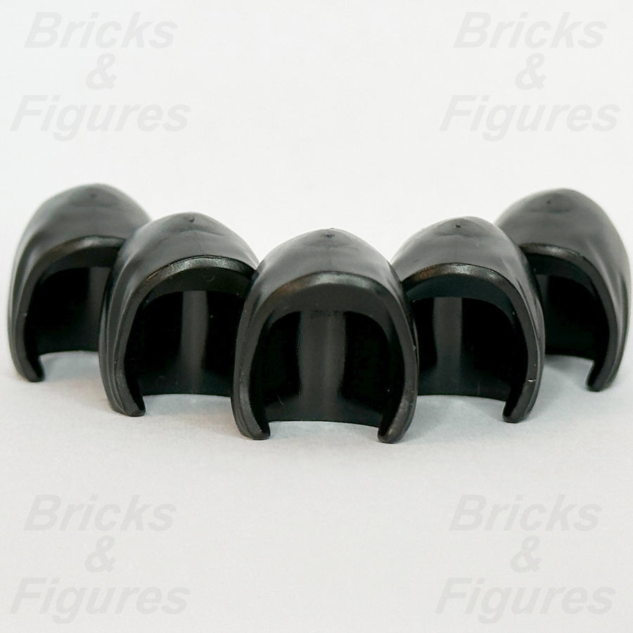 LEGO Minifigure Hood Part Black Headgear Basic Smooth 74528 5368 6561913 x 50